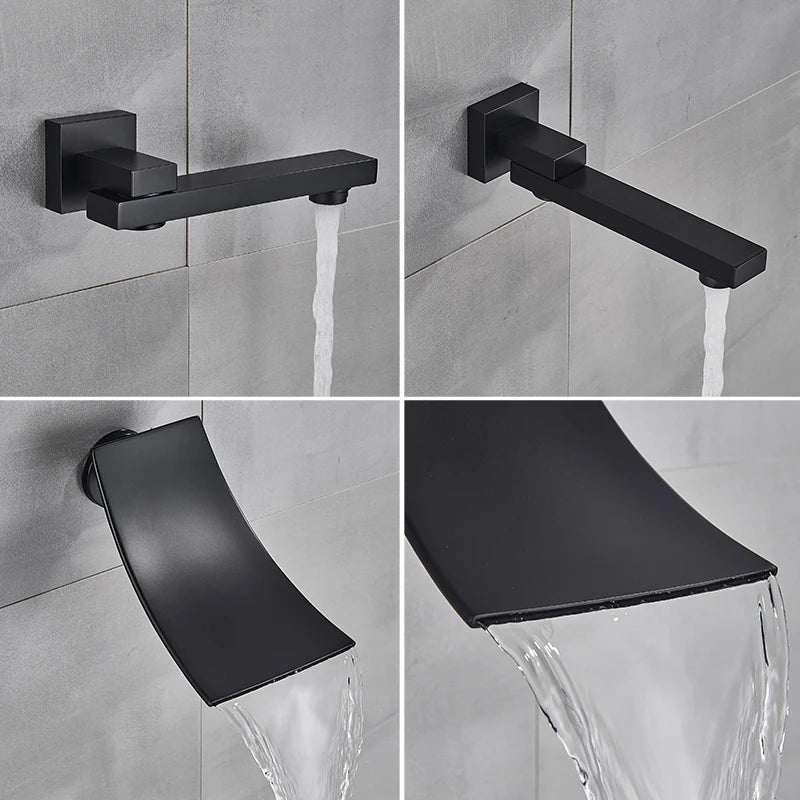 Shower Faucet Set with Rainfall