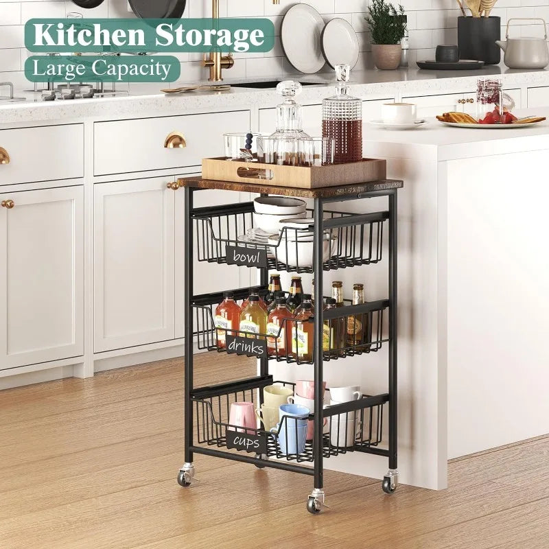 Fruit Basket Kitchen Storage