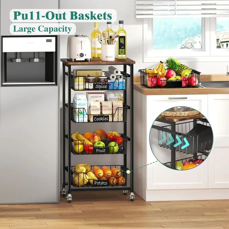 Fruit Basket Kitchen Storage