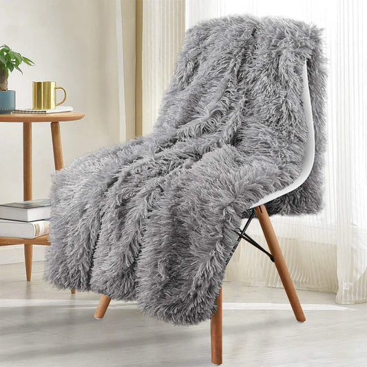 Fluffy Warm Blanket Bedspread