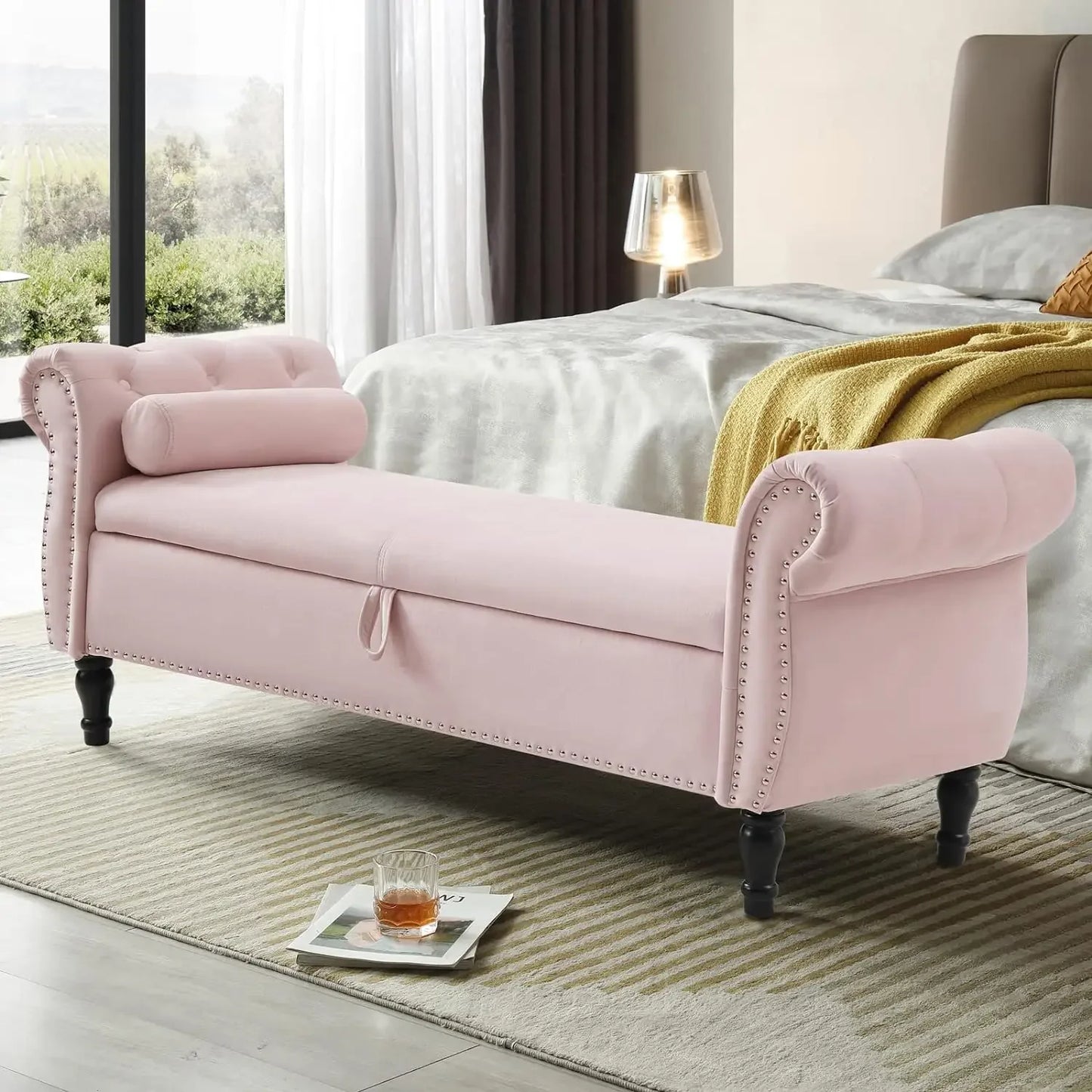 Tufted Ottoman Bench