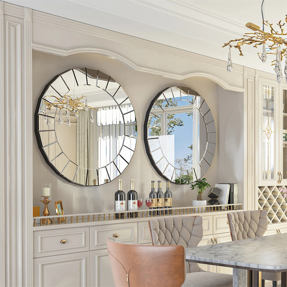 Round Decorative Mirrors