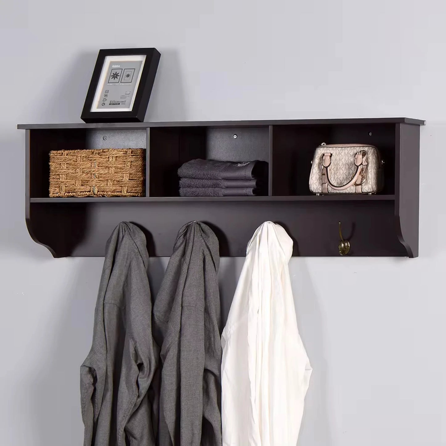 Wall-Mounted Coat Rack