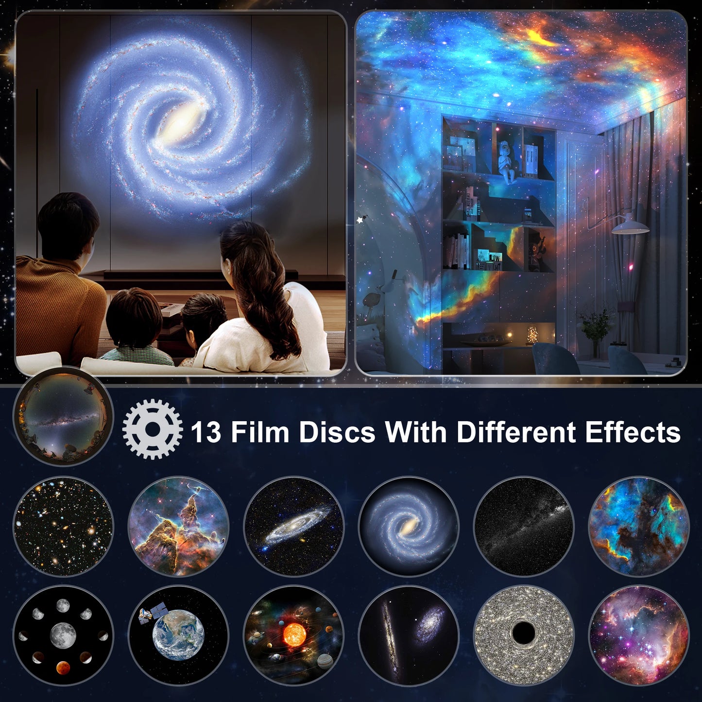 Galaxy Projector for Kids