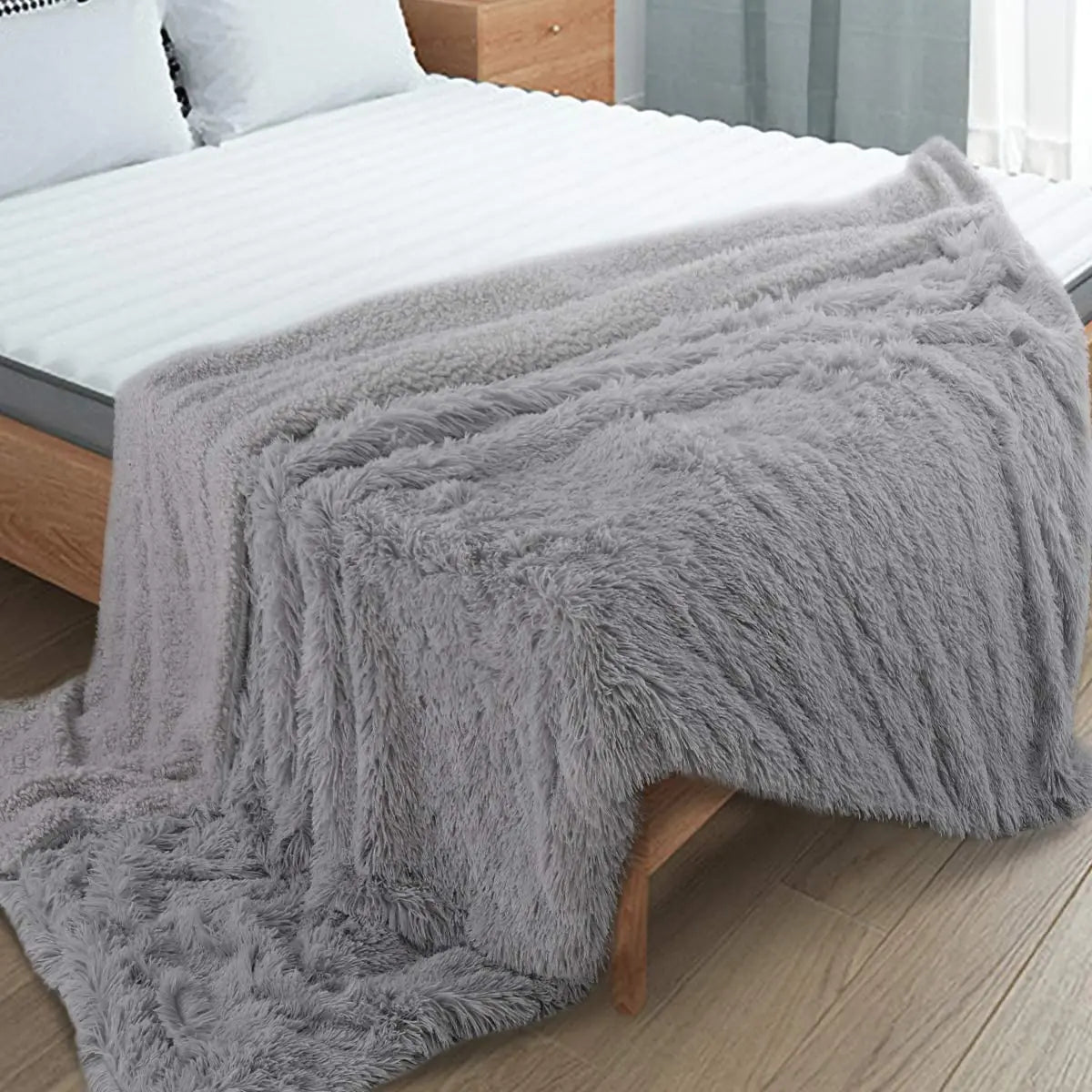 Fluffy Warm Blanket Bedspread