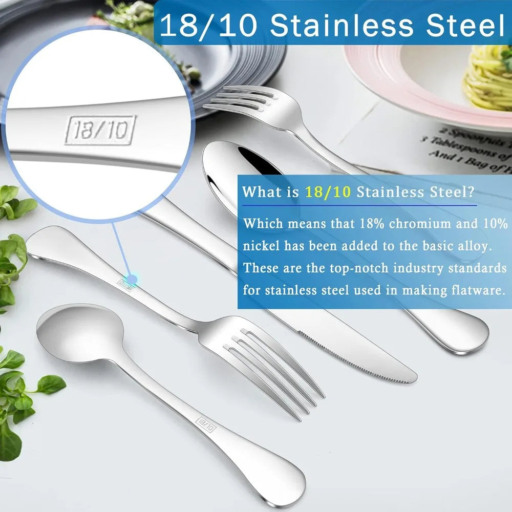 Silverware Cutlery Set